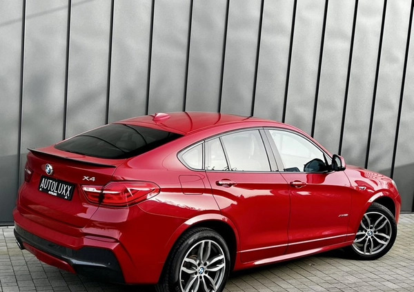 BMW X4 cena 99700 przebieg: 88000, rok produkcji 2015 z Oleszyce małe 781